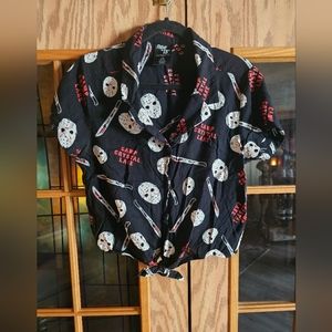 Friday the 13th crop top
